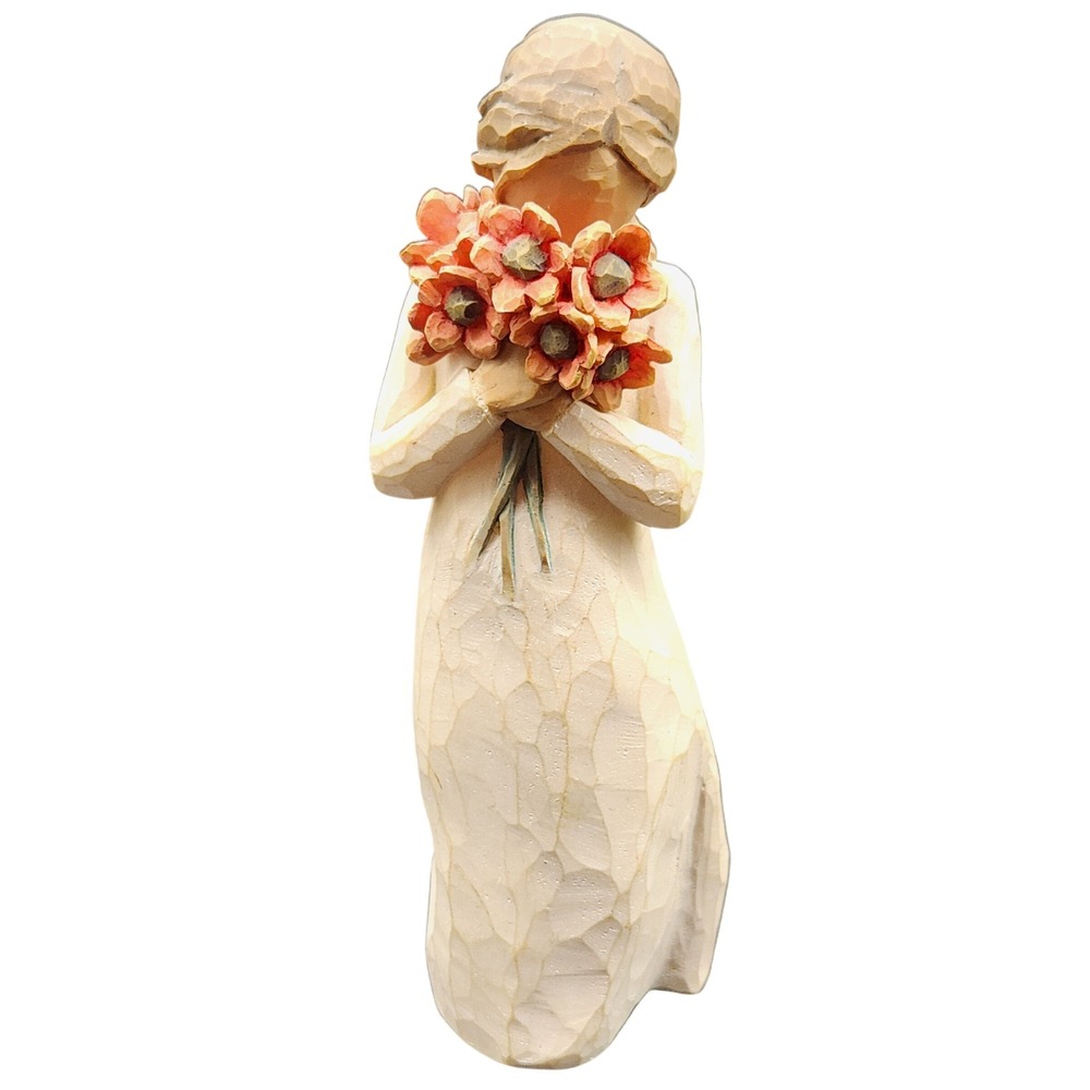 Willow Tree Surrounded by Love Figurine Susan Lordi DEMDACO 2009 Poppies 5 Inch